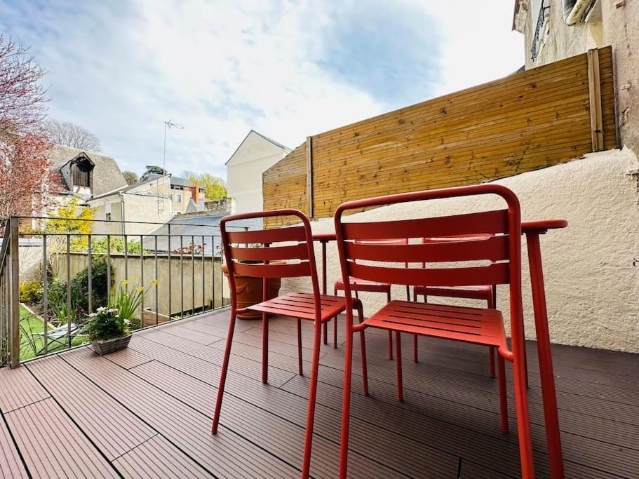 Le Jardin Secret - Jardin/Loire Appartement Tours Buitenkant foto